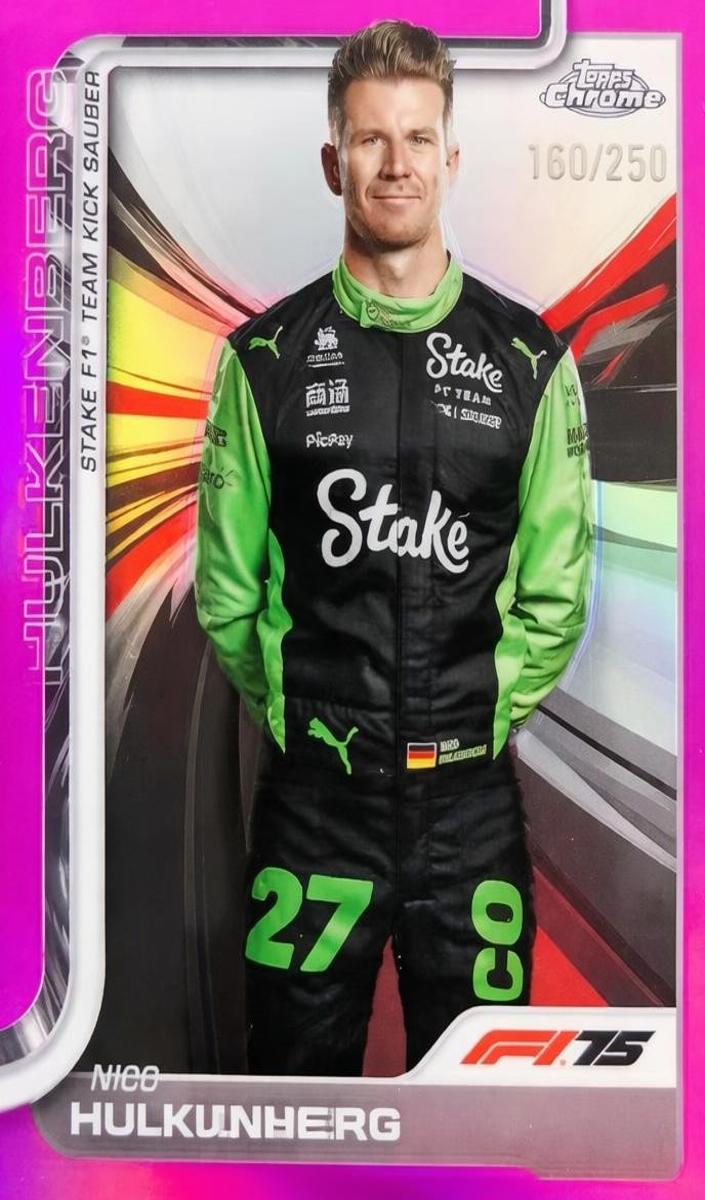 2025 Nico Hulkenberg [Pink Refractor] #19