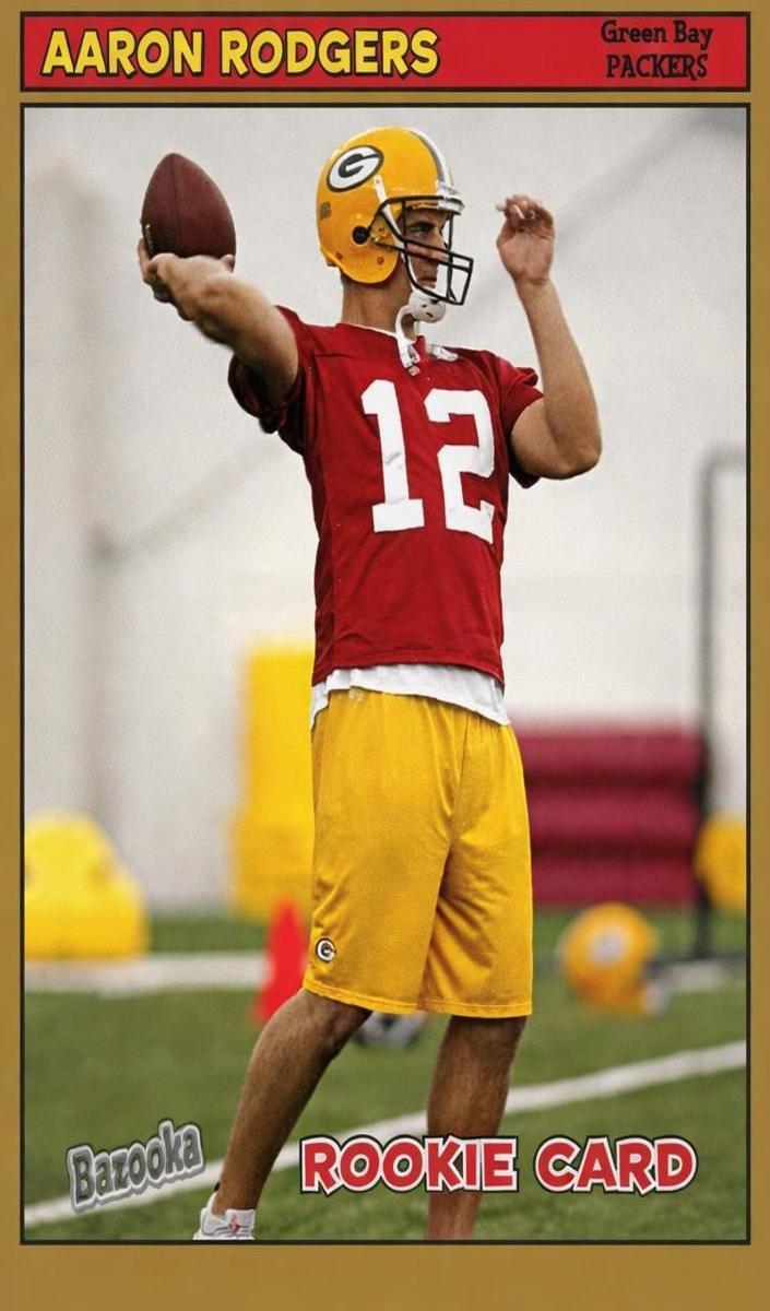 2005 Aaron Rodgers [Gold] #190