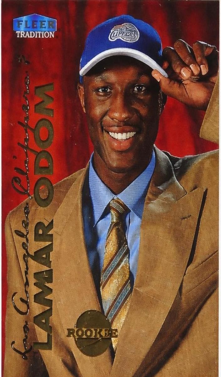 1999 Fleer Tradition Lamar Odom #219 card