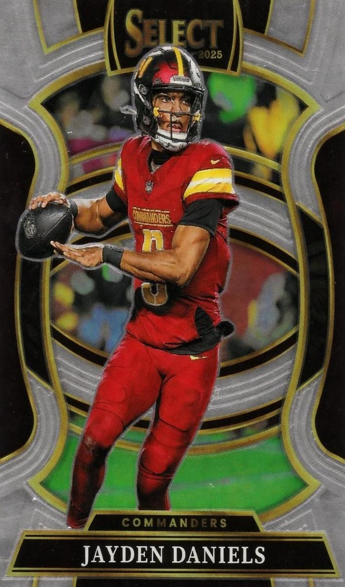 Jayden Daniels 2025 Select Football card