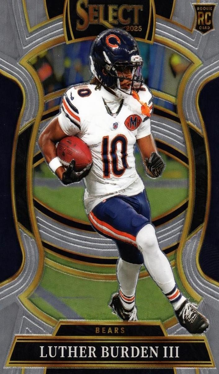 Luther Burden III 2025 Select Football card