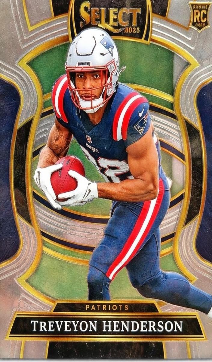 TreVeyon Henderson 2025 Select Football card