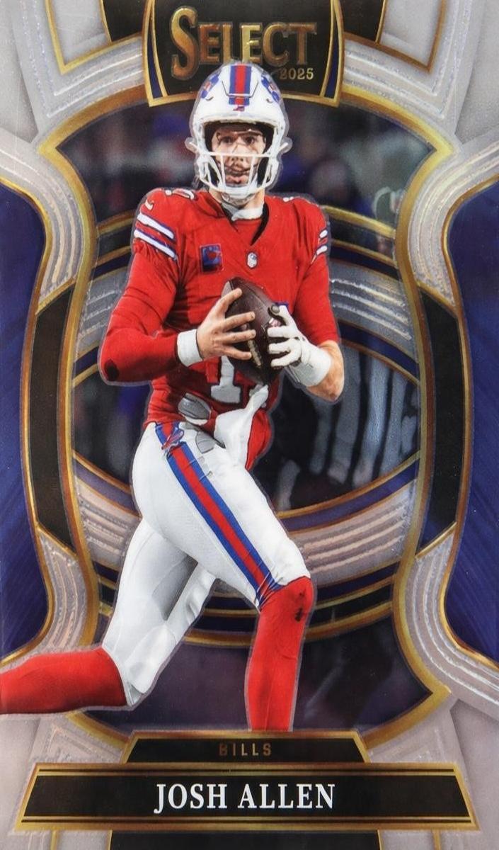 Josh Allen 2025 Select Football card
