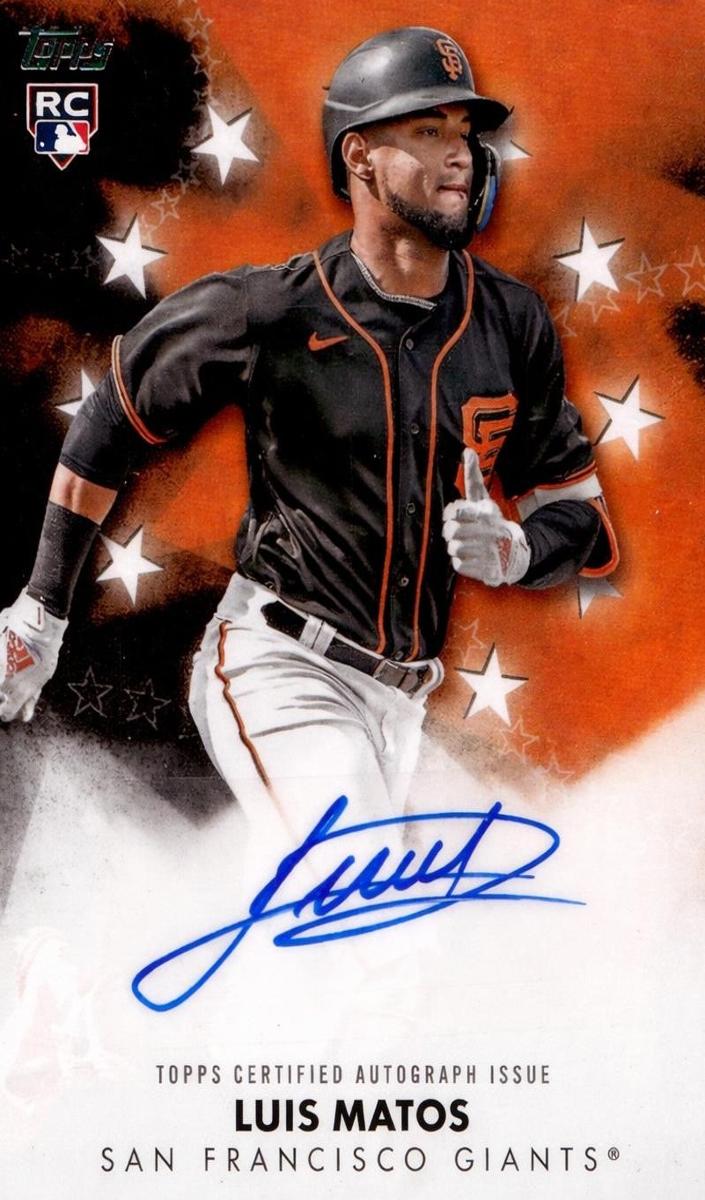 2024 Topps Luis Matos #BSA-LM card