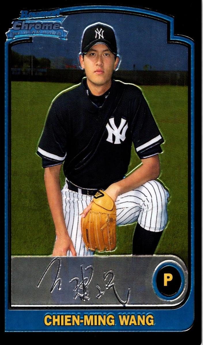 2003 Bowman Chrome Chien-Ming Wang #202 card