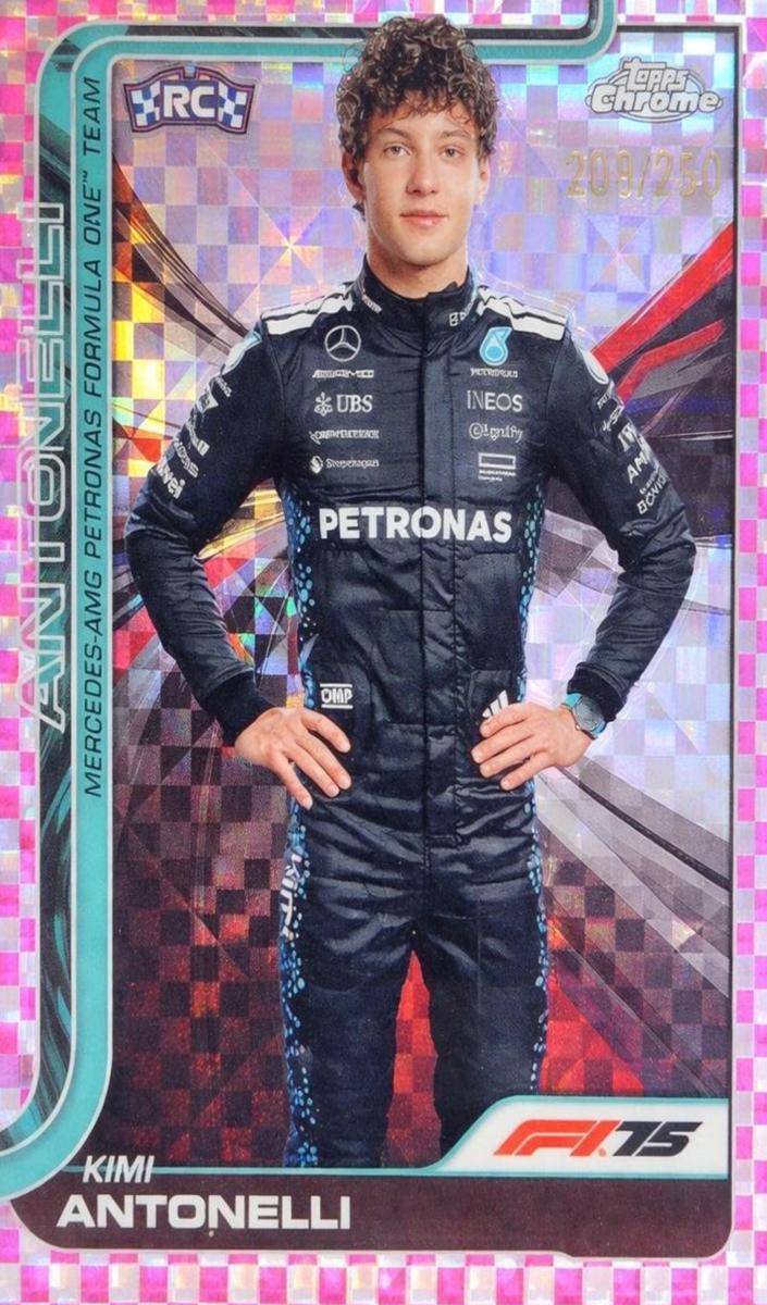 2025 Kimi Antonelli [Pink Refractor] #8