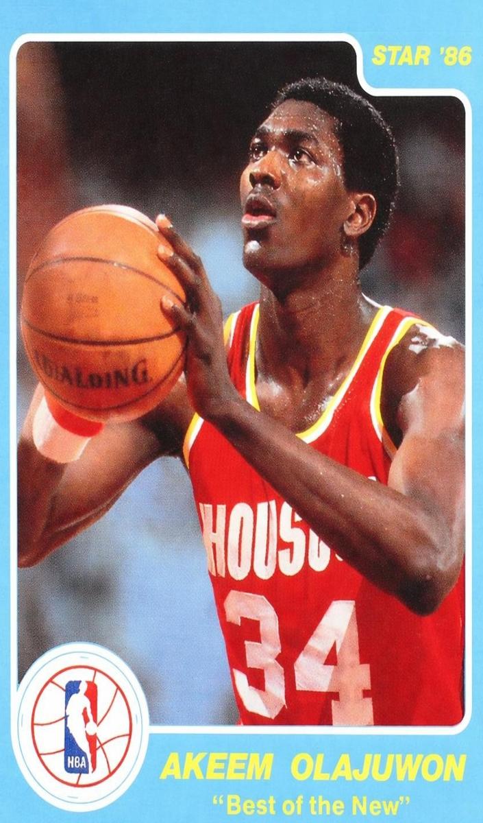 1986 Hakeem Olajuwon #3