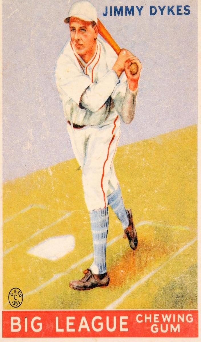 1933 Jimmy Dykes [Age 36 in Bio] #6