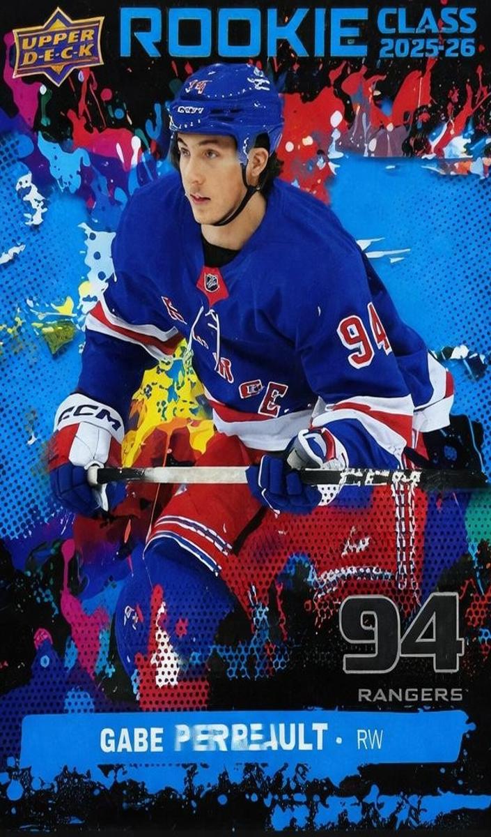 2025 Upper Deck Gabe Perreault [Red] #RC-11 card