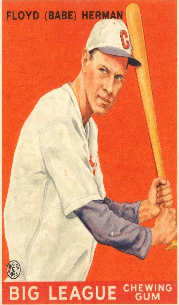 1933 Floyd (Babe) Herman #5