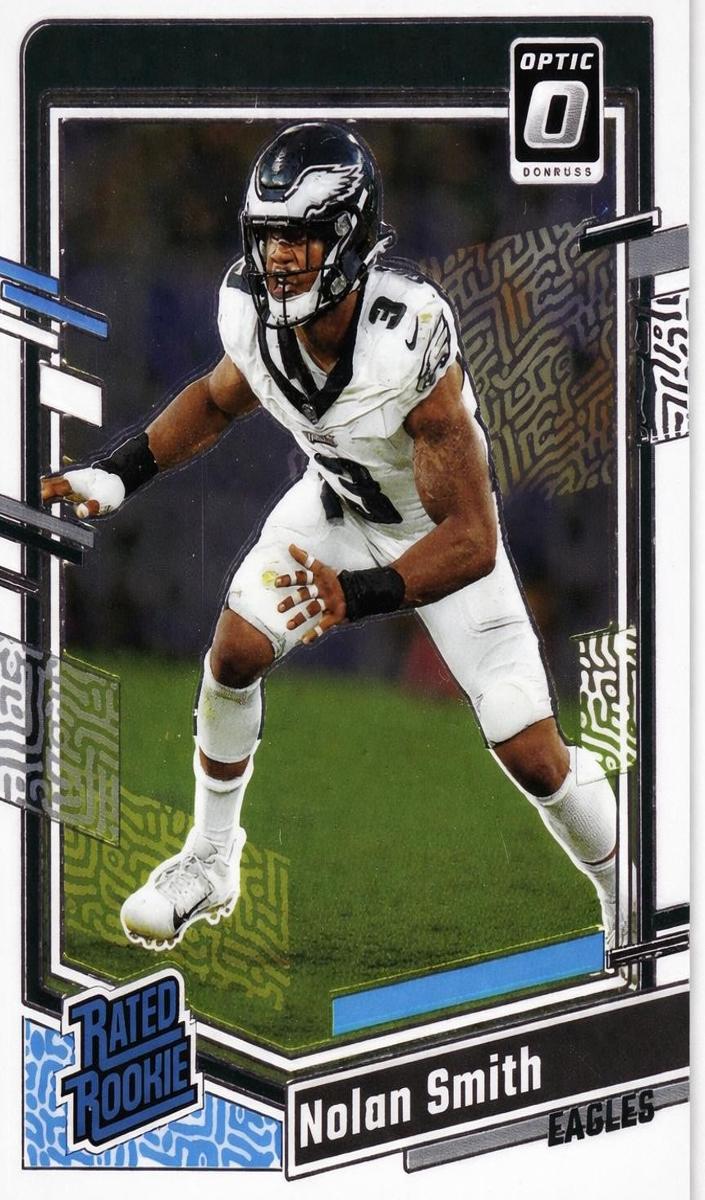 Nolan Smith 2023 Donruss Optic Football card
