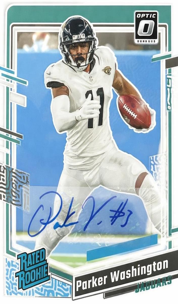Parker Washington 2023 Donruss Optic Football card