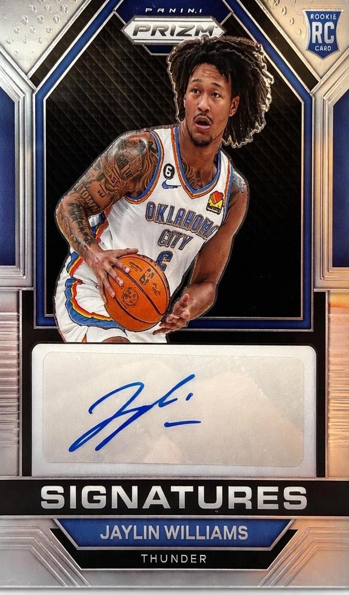 2022 Panini Prizm Jaylin Williams #RSI-JWL card