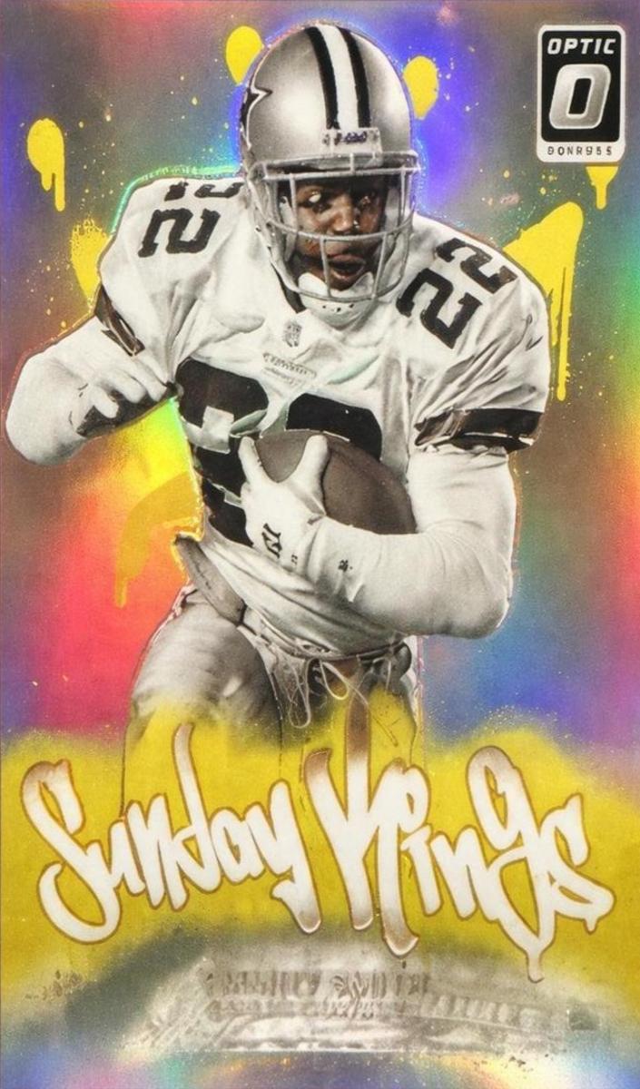 2025 Panini Donruss Optic Sunday Kings Emmitt Smith #27 card