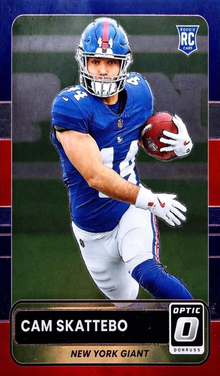Cam Skattebo 2025 Donruss Optic 2015 Retro Football
