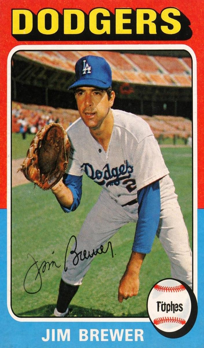 1975 Jim Brewer #163