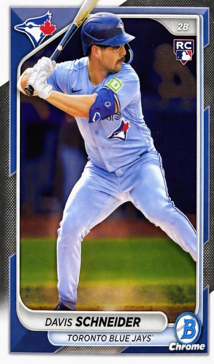 2024 Bowman Chrome Davis Schneider #13 card