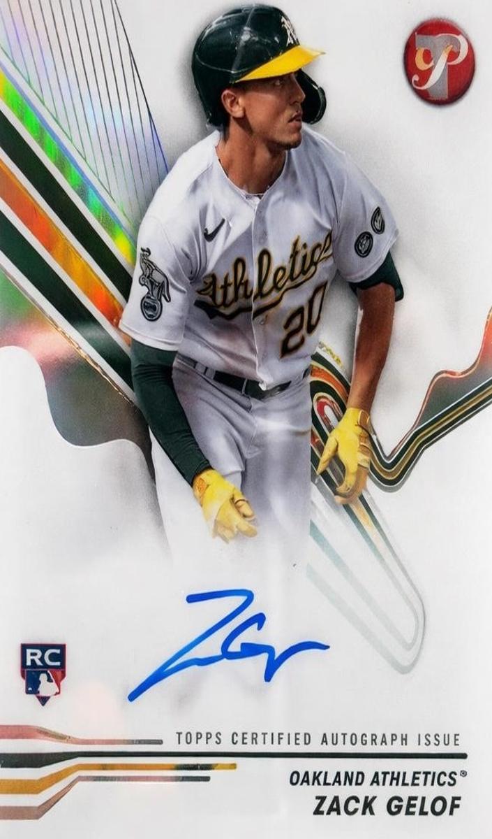 2024 Topps Pristine Zack Gelof #PA-ZG card
