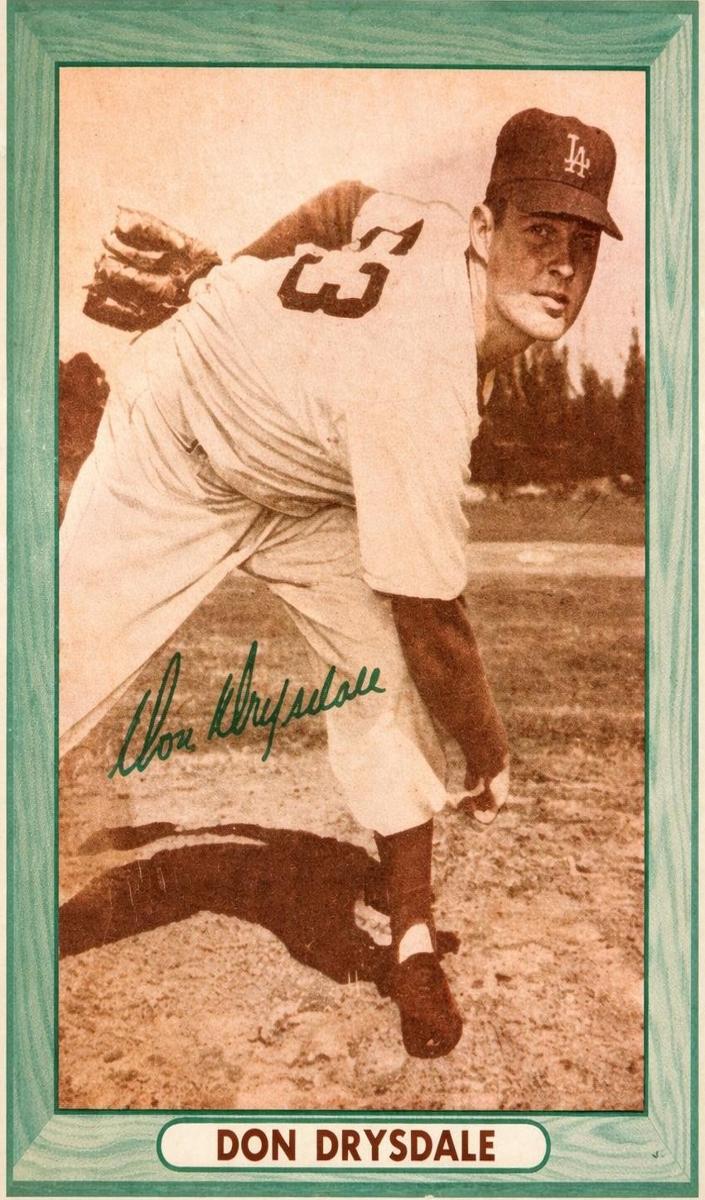 1958 Don Drysdale #NNO