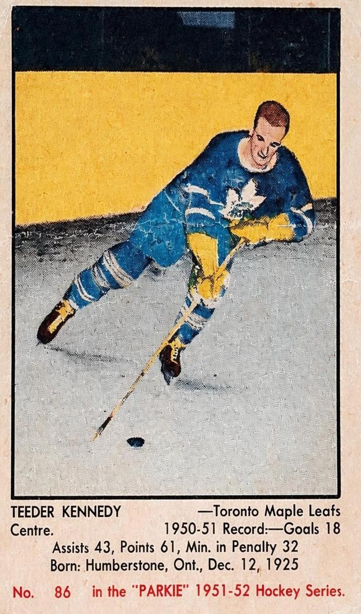 1951 Teeder Kennedy #86