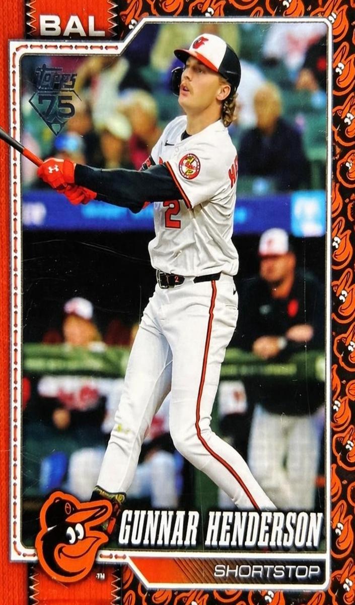 Gunnar Henderson 2026 Topps Baseball card