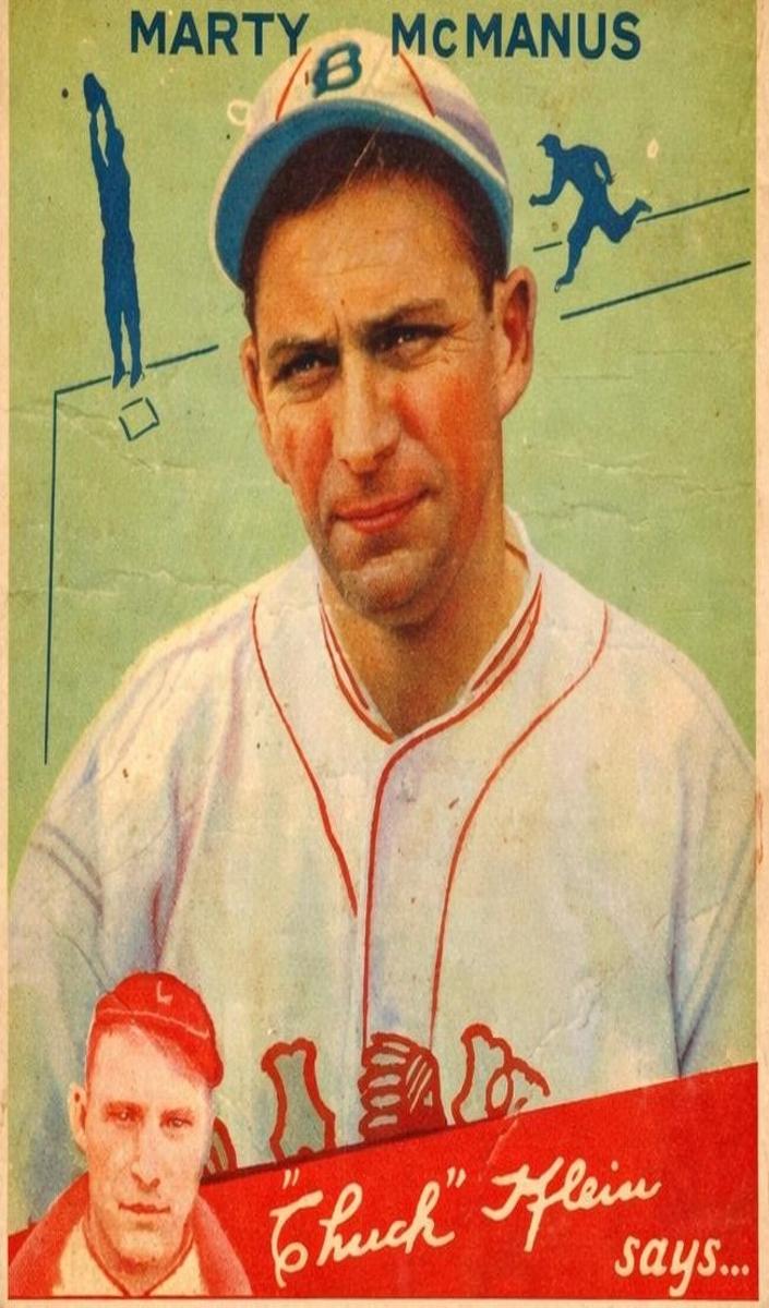 1934 Marty McManus #80