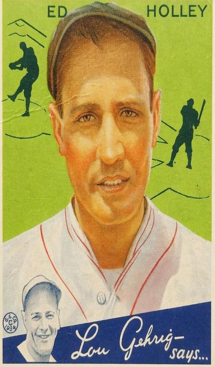 1934 Ed Holley #55