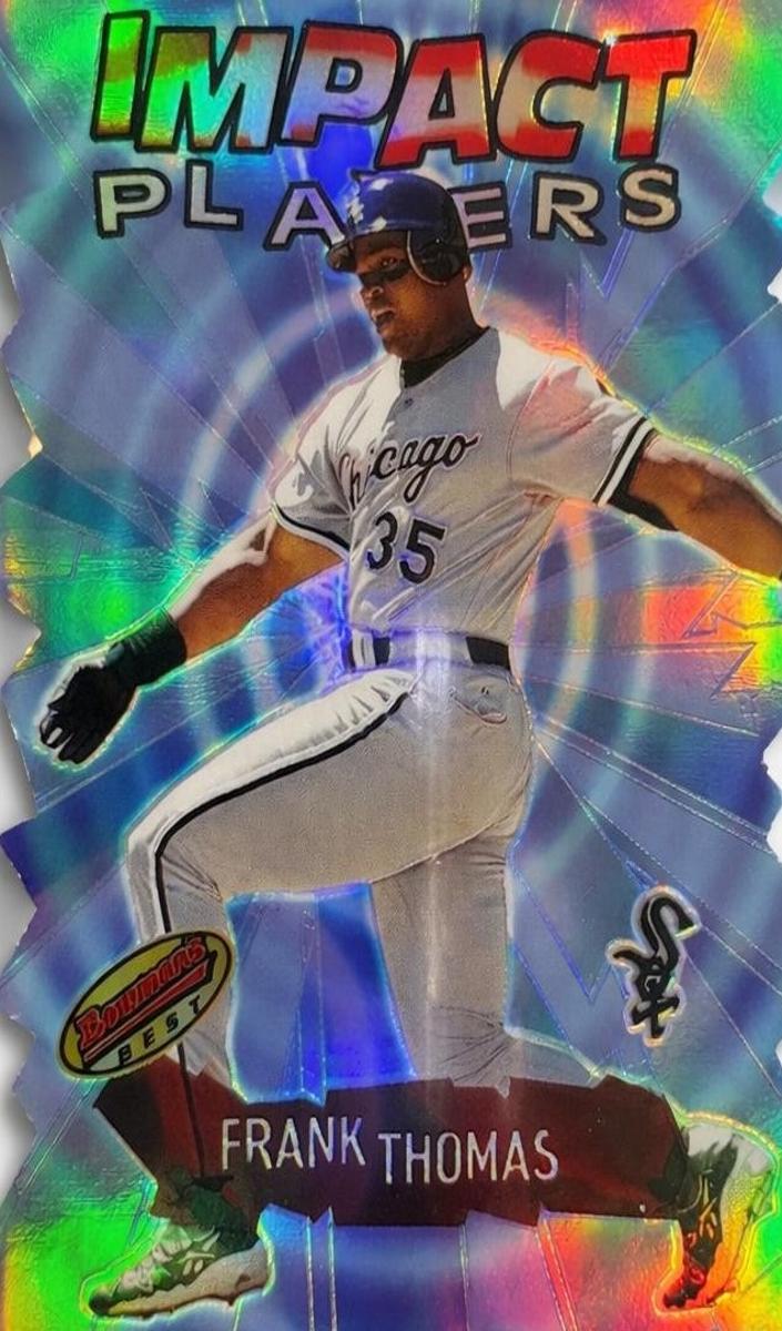 2001 Bowman's Best Frank Thomas #IP10 card