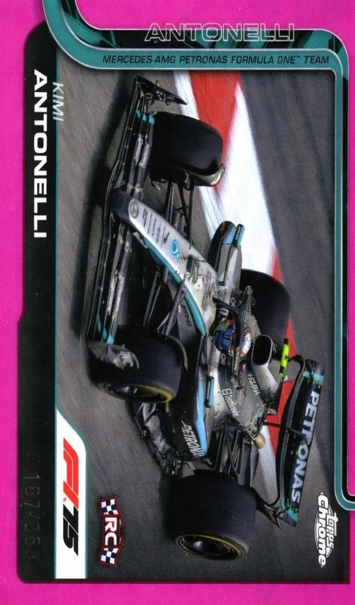 2025 Kimi Antonelli [Pink Refractor] #80