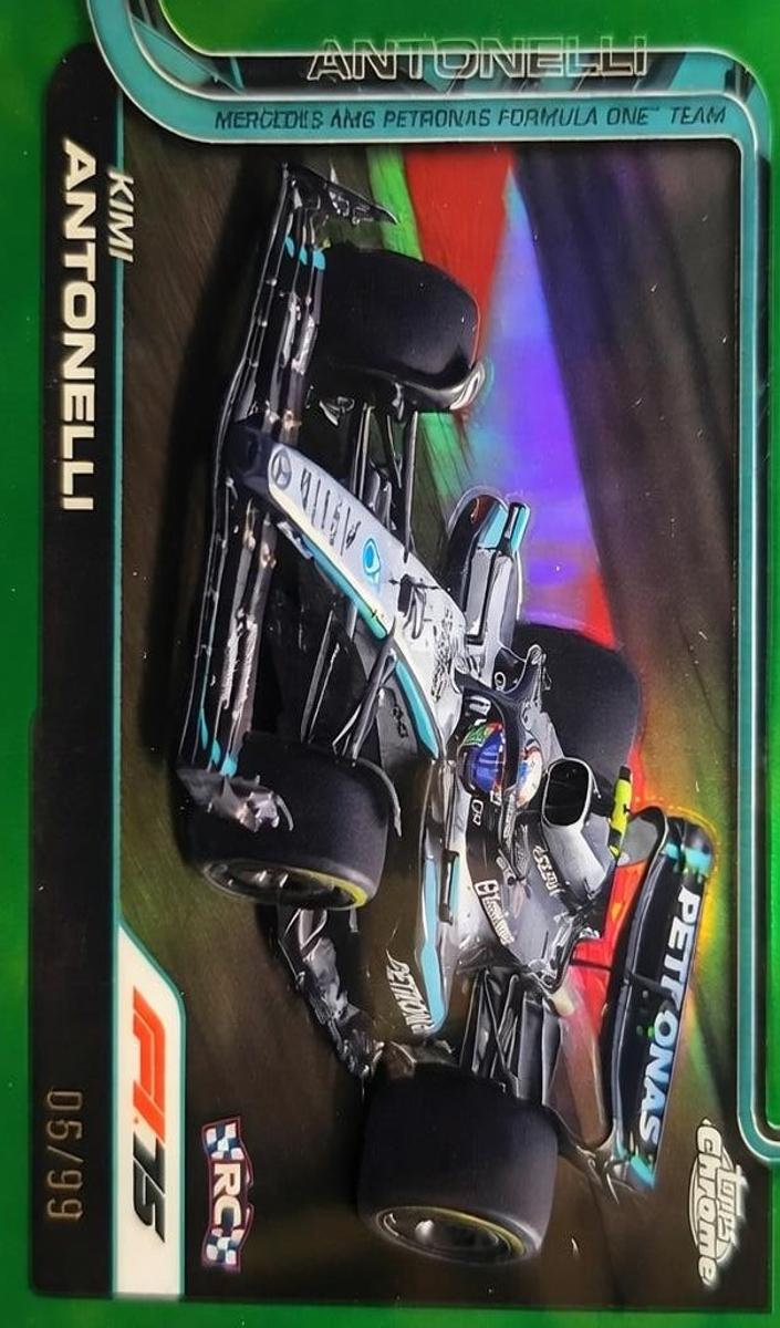 2025 Kimi Antonelli [Green Refractor] #80