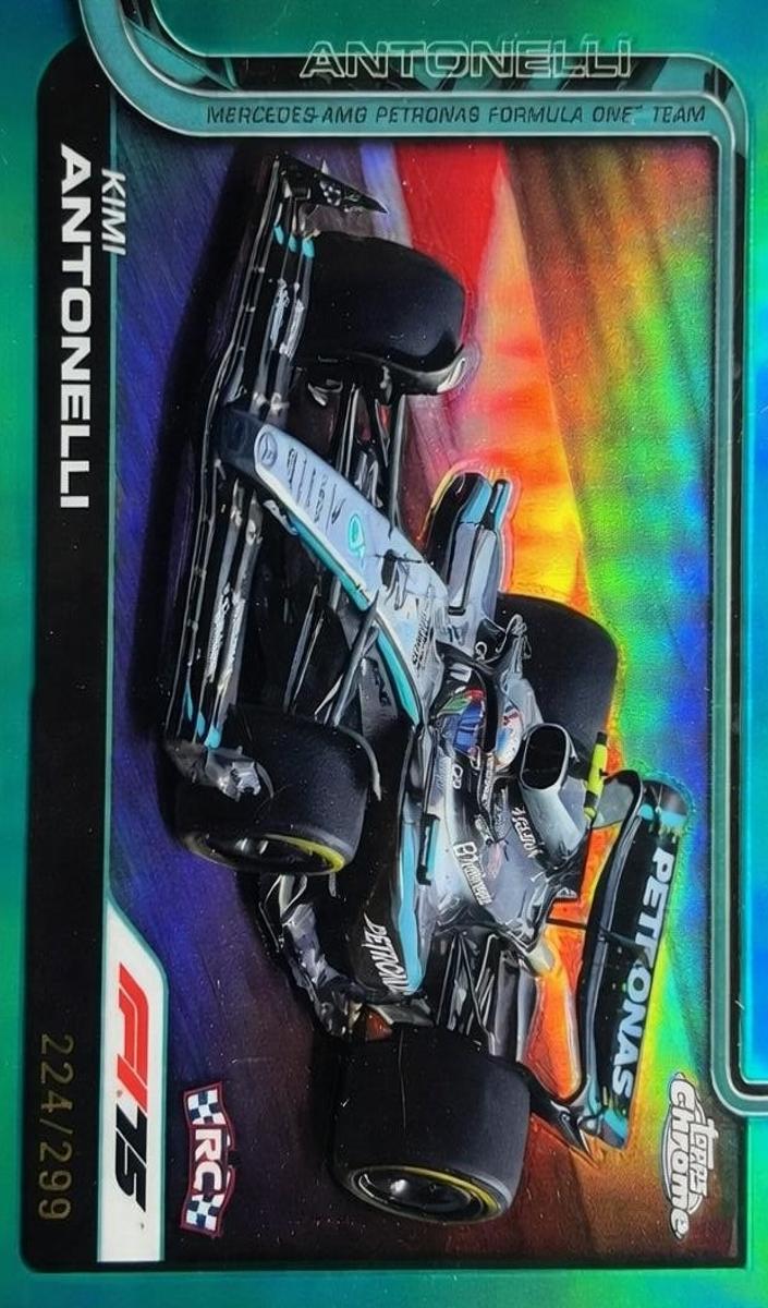 2025 Kimi Antonelli [Teal Refractor] #80