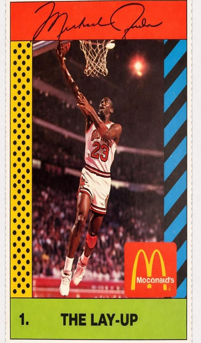 1990 Michael Jordan [The Lay-Up Pink Back] #1