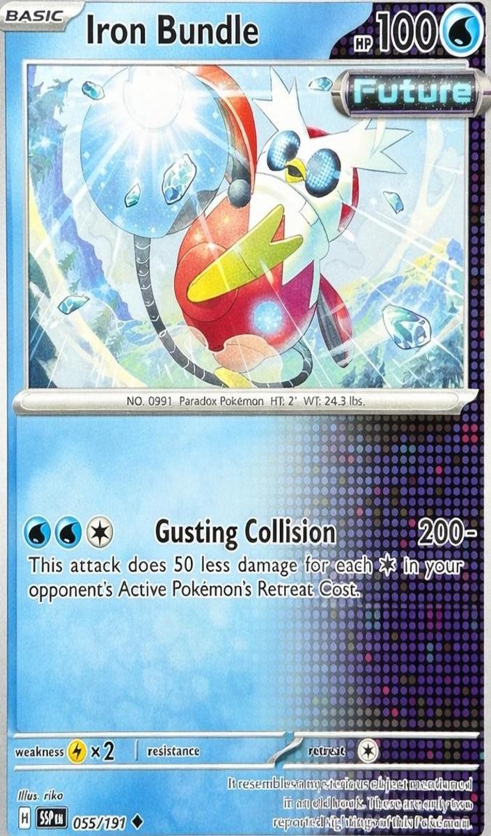 Iron Bundle 2024 Pokemon Scarlet & Violet Surging Sparks
