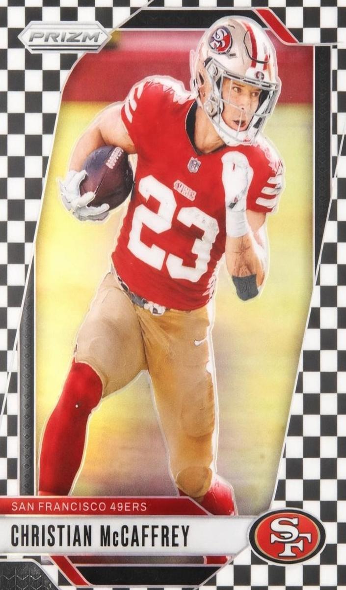 Christian McCaffrey 2024 Prizm Football card