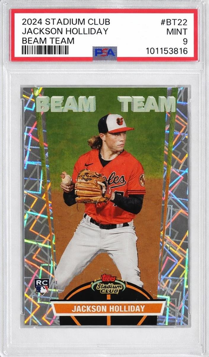 2024 Topps Stadium Club Beam Team Jackson Holliday #BT-22 card
