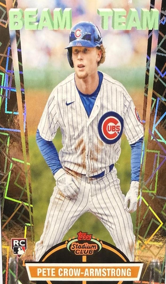 2024 Topps Stadium Club Beam Team Pete Crow-Armstrong #BT-3 card