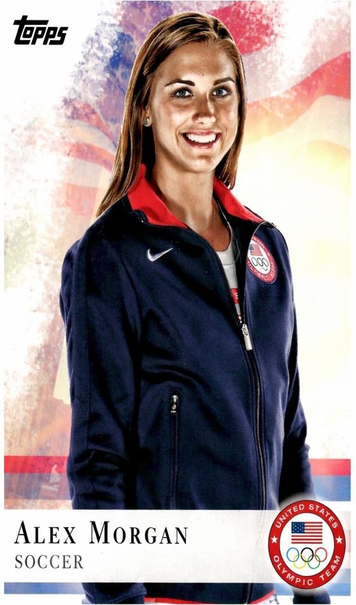 Alex Morgan - 2012 Topps USA Olympics Soccer