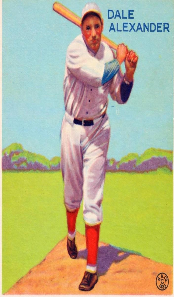 1933 Dale Alexander #221