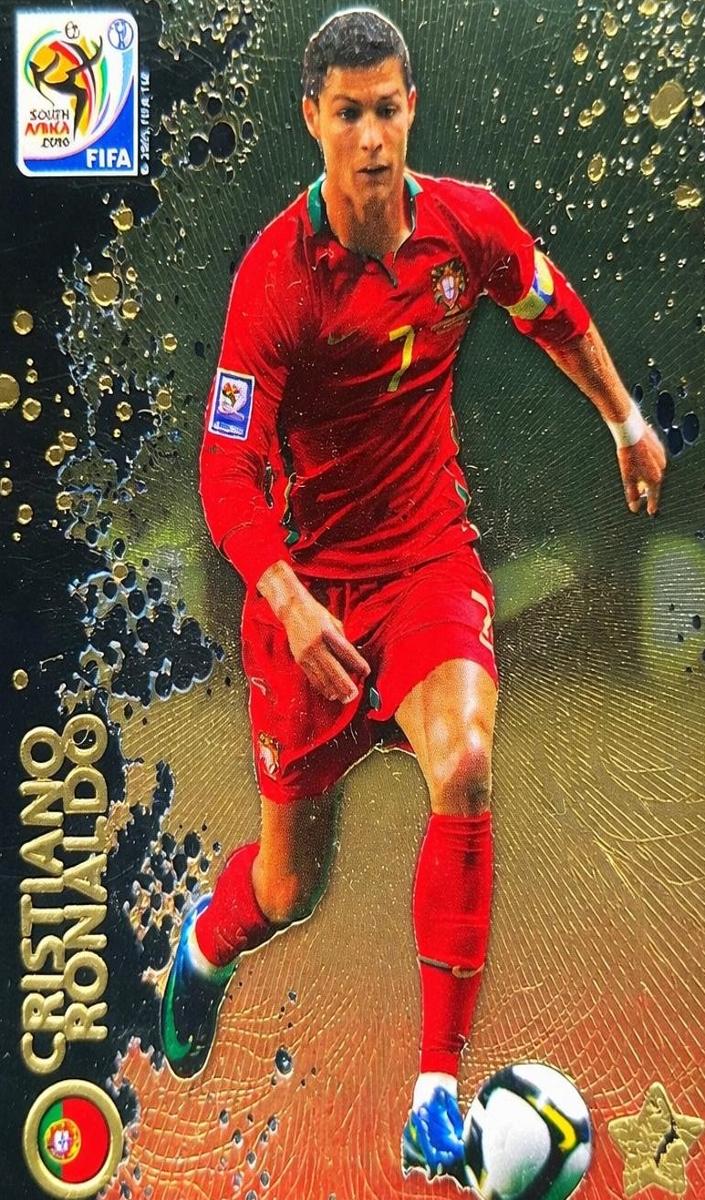 2010 Panini World Cup Premium Cristiano Ronaldo #162 card