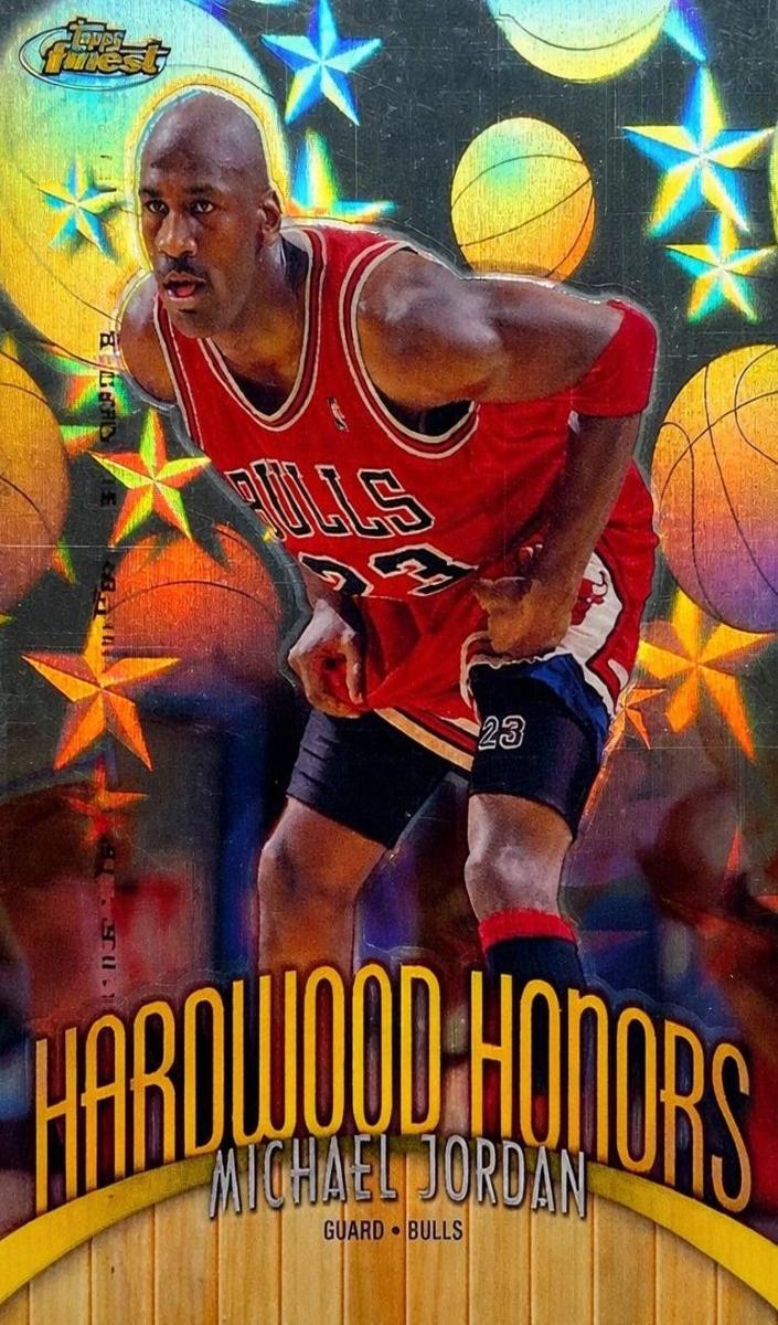 1998   HARDWOOD HONORS #H1 Michael Jordan front