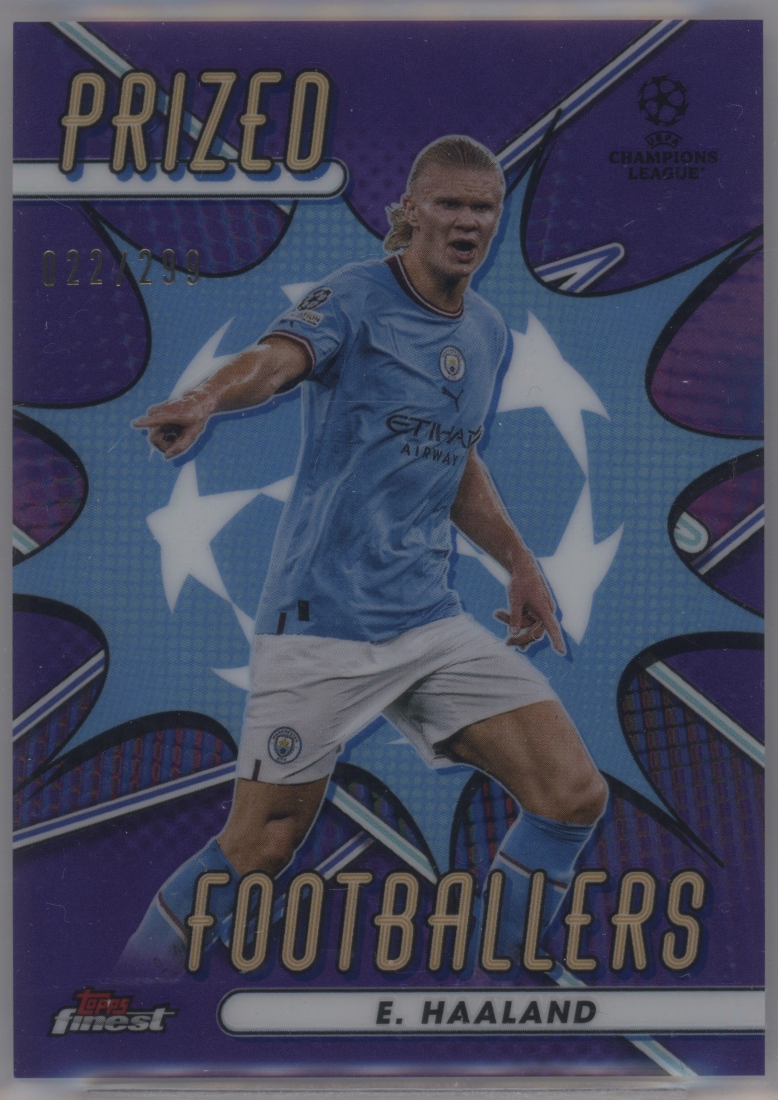 2022 Erling Haaland [Purple Refractor] #PF-15