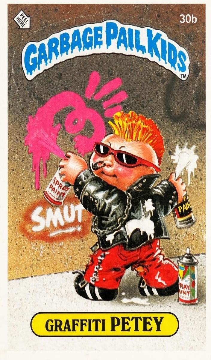 Graffiti Petey PSA 8
