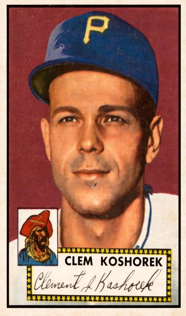 1952 Clem Koshorek #380
