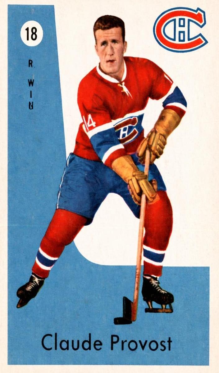 1959 Claude Provost #18