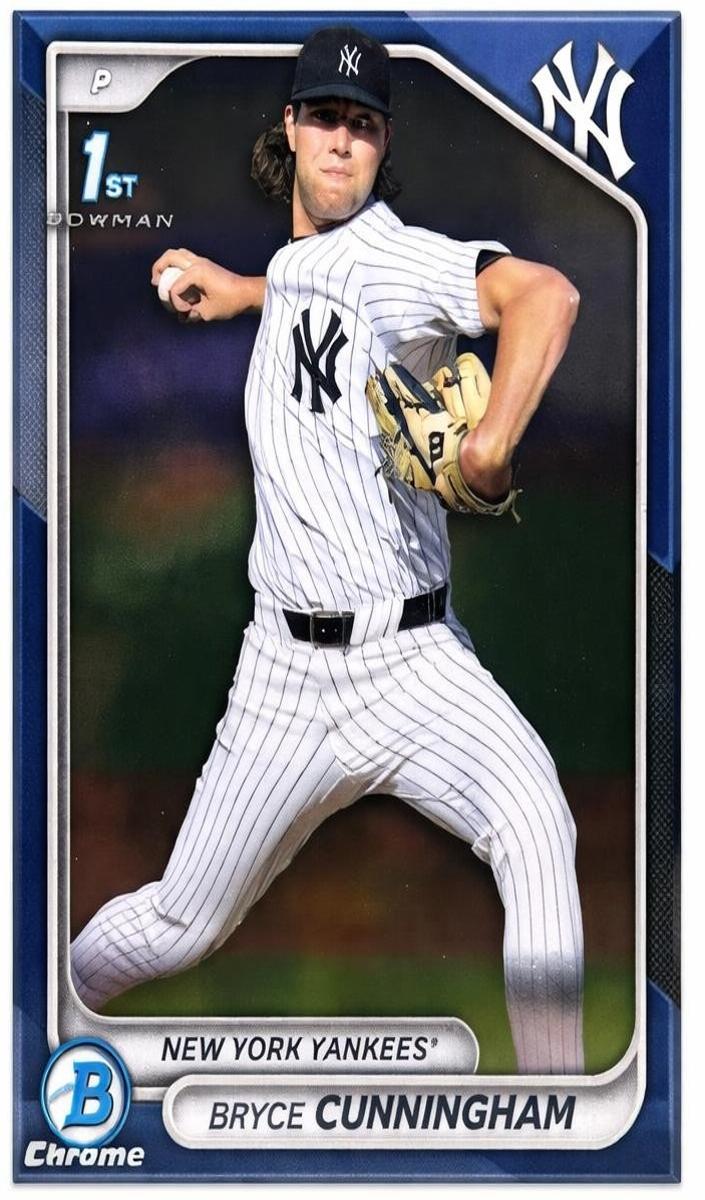 Bryce Cunningham 2024 Bowman Draft Chrome card