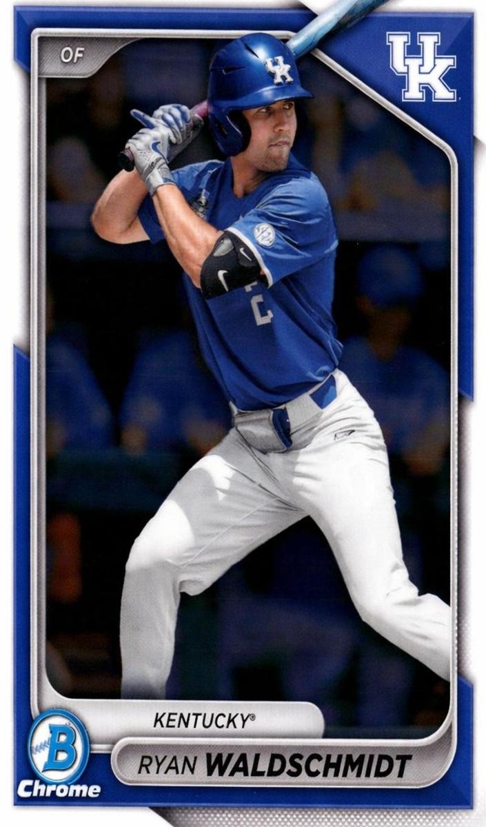 Ryan Waldschmidt 2024 Bowman Draft Chrome card