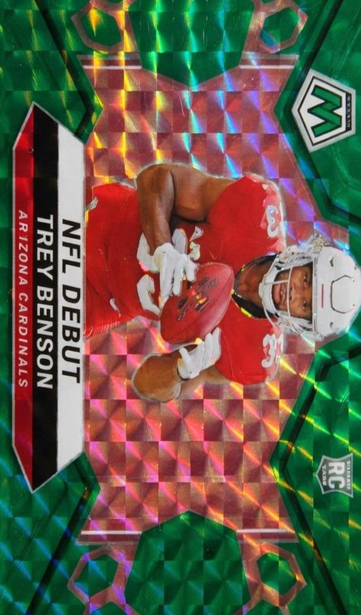 Trey Benson 2024 Mosaic Football card