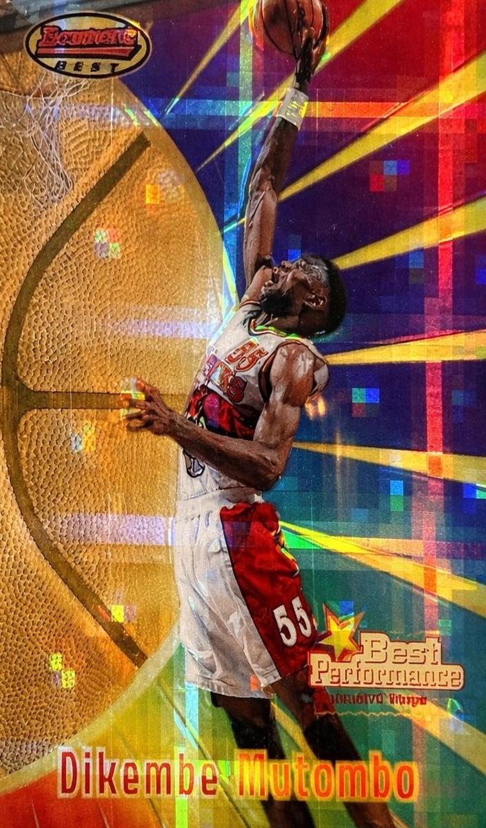 1997 Dikembe Mutombo [Atomic Refractor] #100