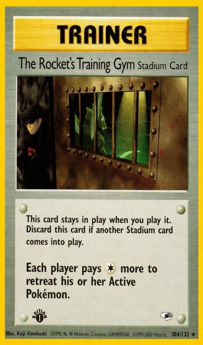 2000 Rocket's Training Gym [1st Edition] #104