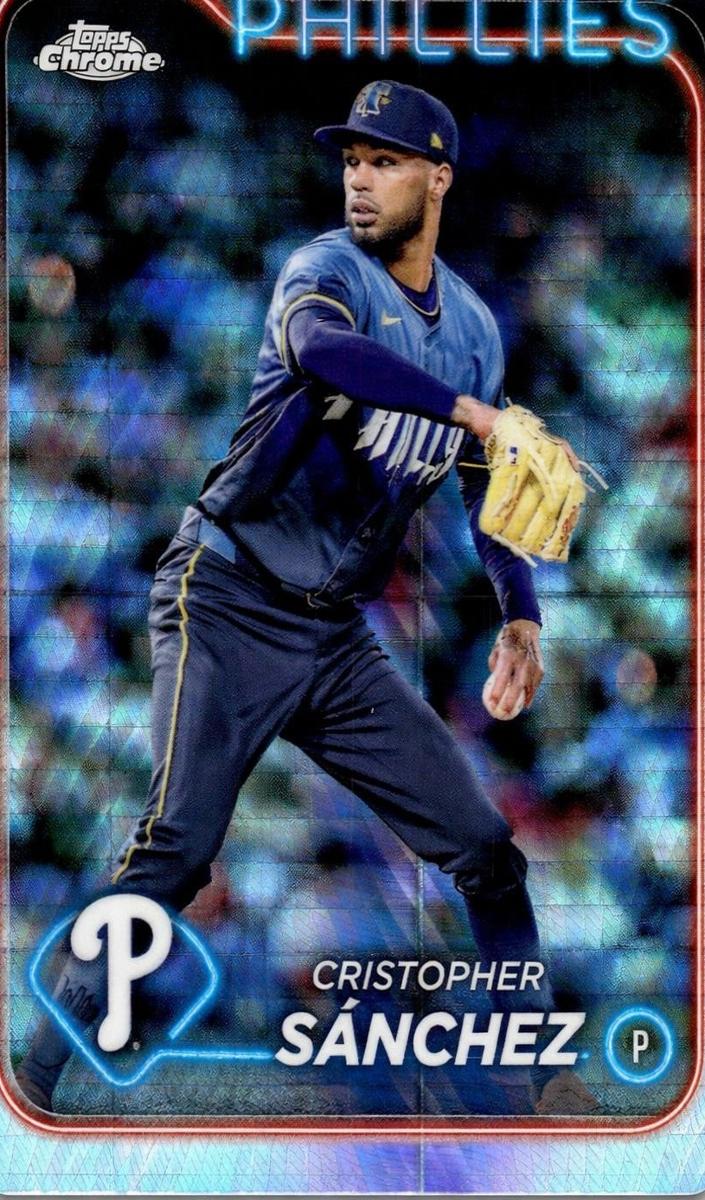 Cristopher Sanchez 2024 Chrome Update card
